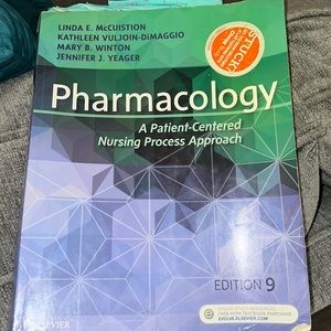 Nursing pharmacology book